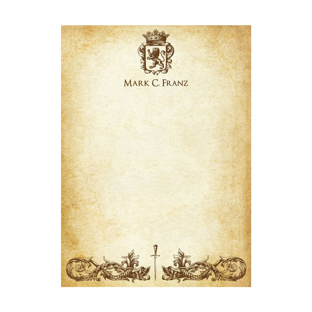 Parchment Stationery Vintage Design Boxed Gift Set -20/10 with Personalization option - Image 13