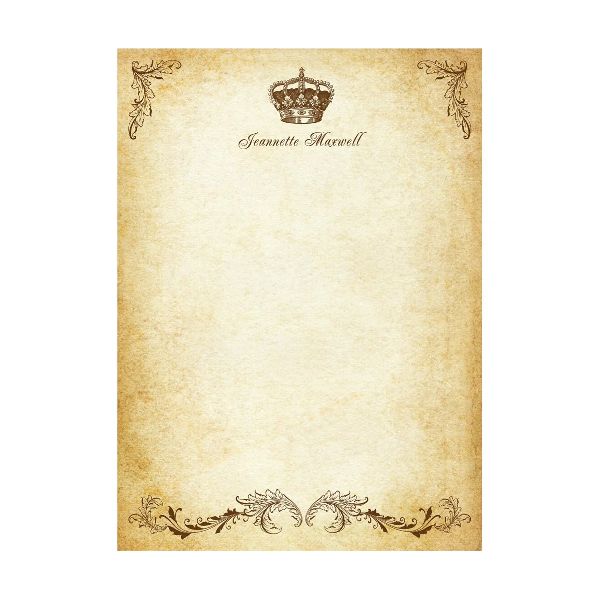 Parchment Stationery Vintage Design Boxed Gift Set -20/10 with Personalization option - Image 5