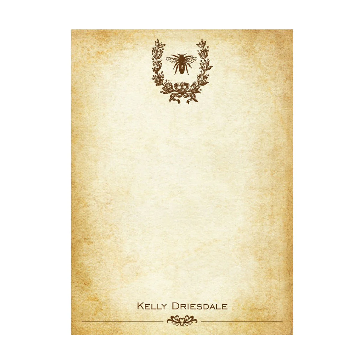 Parchment Stationery Vintage Design Boxed Gift Set -20/10 with Personalization option - Image 9