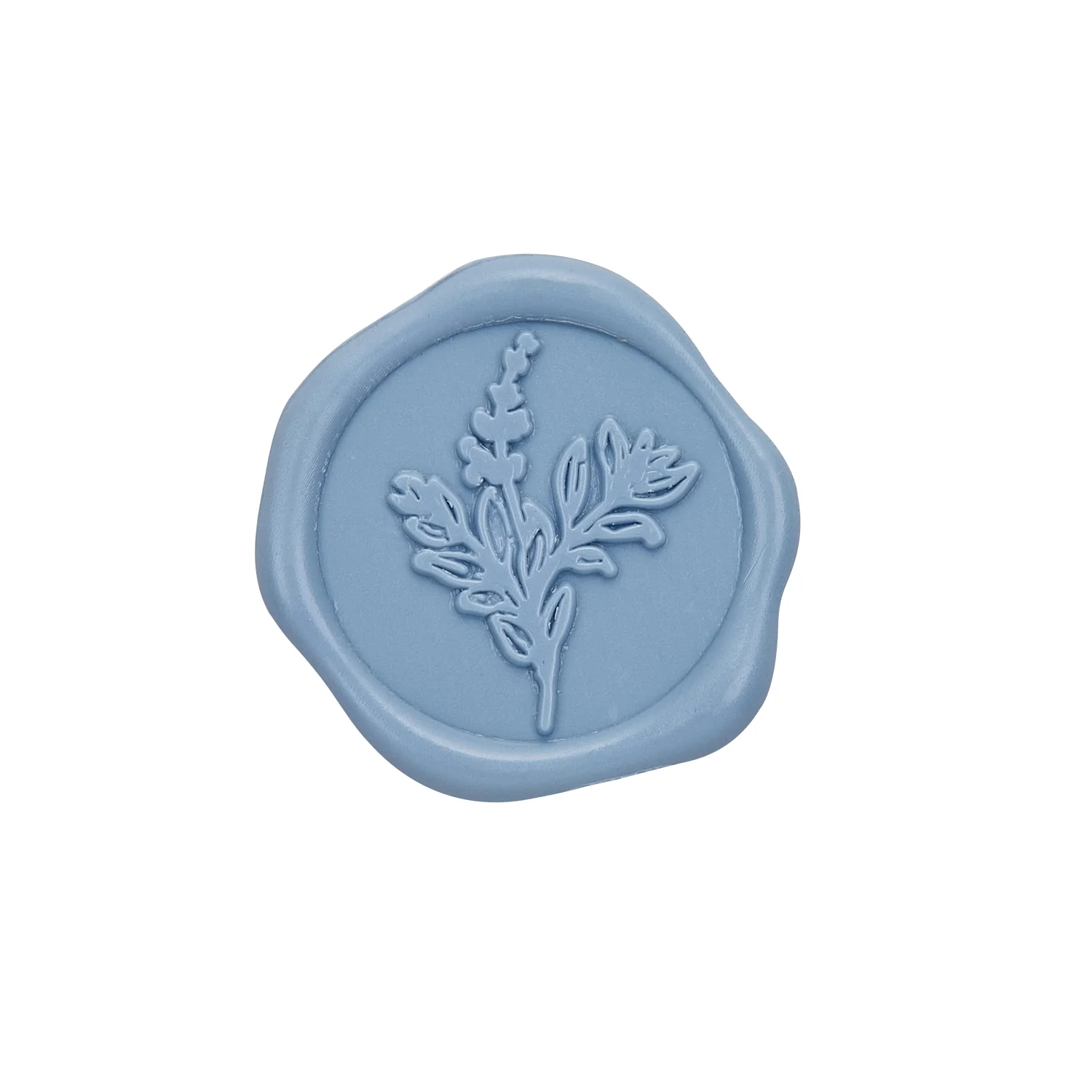 Botanical Wedding Adhesive Wax Seal Quick-Ship Stickers 25PK-7 Colors - Image 13