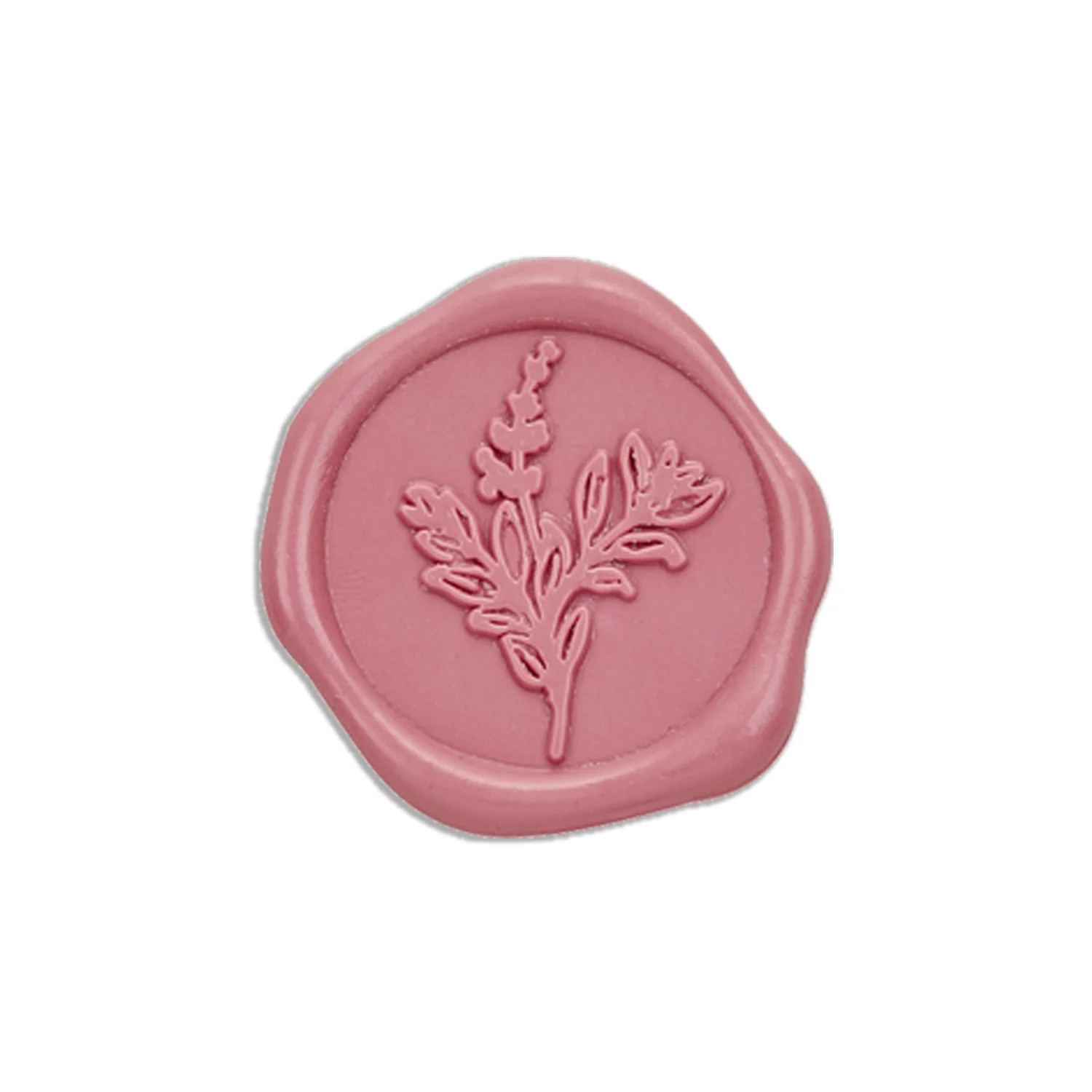 Botanical Wedding Adhesive Wax Seal Quick-Ship Stickers 25PK-7 Colors - Image 15