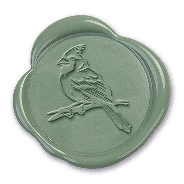 Cardinal Wax Seal Stamp #3542 -USA Handcrafted - Image 2