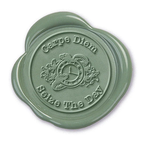 Carpe Diem Wax Seal Stamp #7806 -USA Handcrafted - Image 2