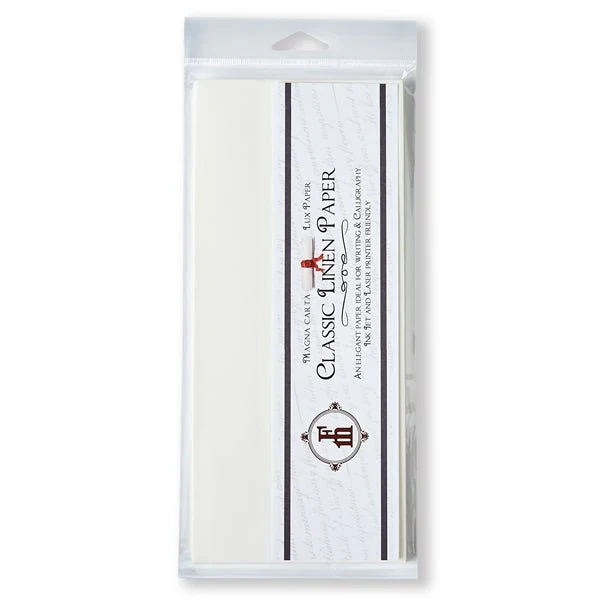 Classic Linen #10 Brilliant White Envelopes -10pk - Image 3