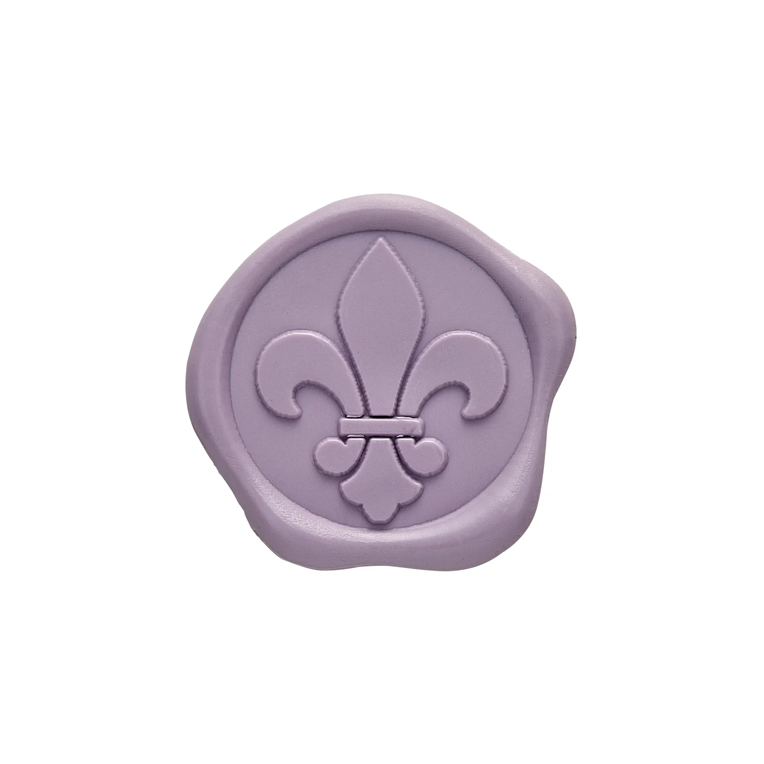 Fleur de Lis Adhesive Wax Seal Quick-Ship Stickers 25PK-6 Colors - Image 11