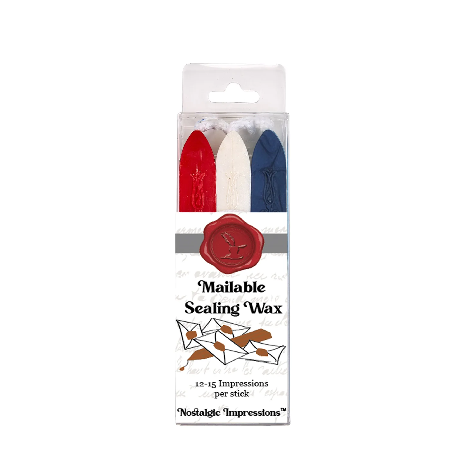 Flexible Letter Sealing Wax - Popular Color Tri-Packs - Image 2