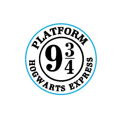 Harry Potter Platform 9 3/4 Seal Stamp Kit with Brown Wood Handle and Red Gold and Black Sealing Wax - Image 2