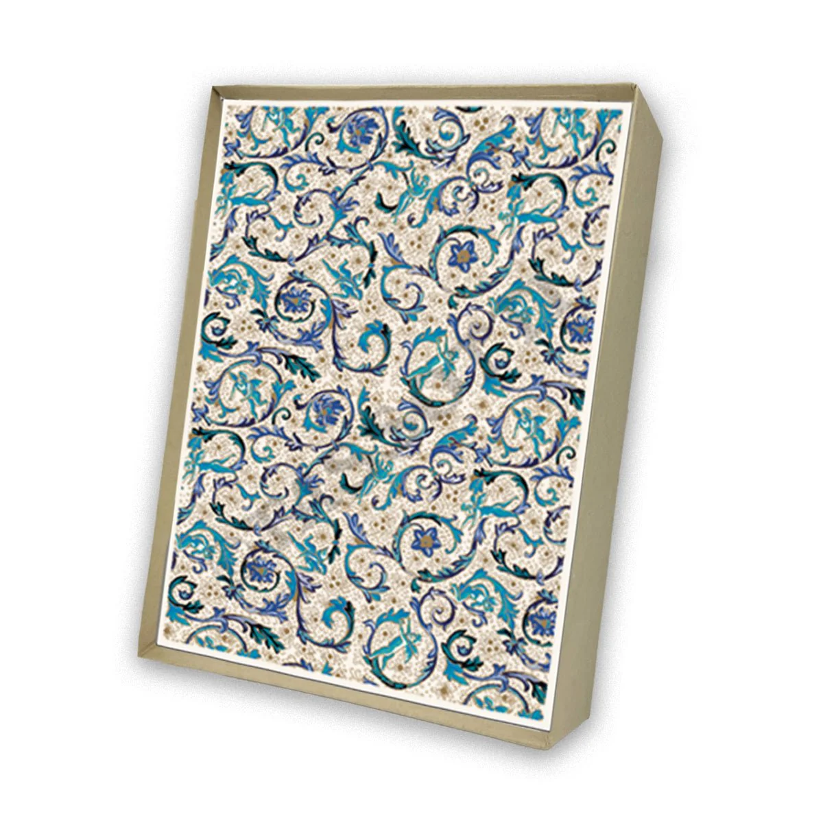 Italian Note Cards Boxed Sets 4x6" - Florentia Azzure -By Tassotti Italy 8/8