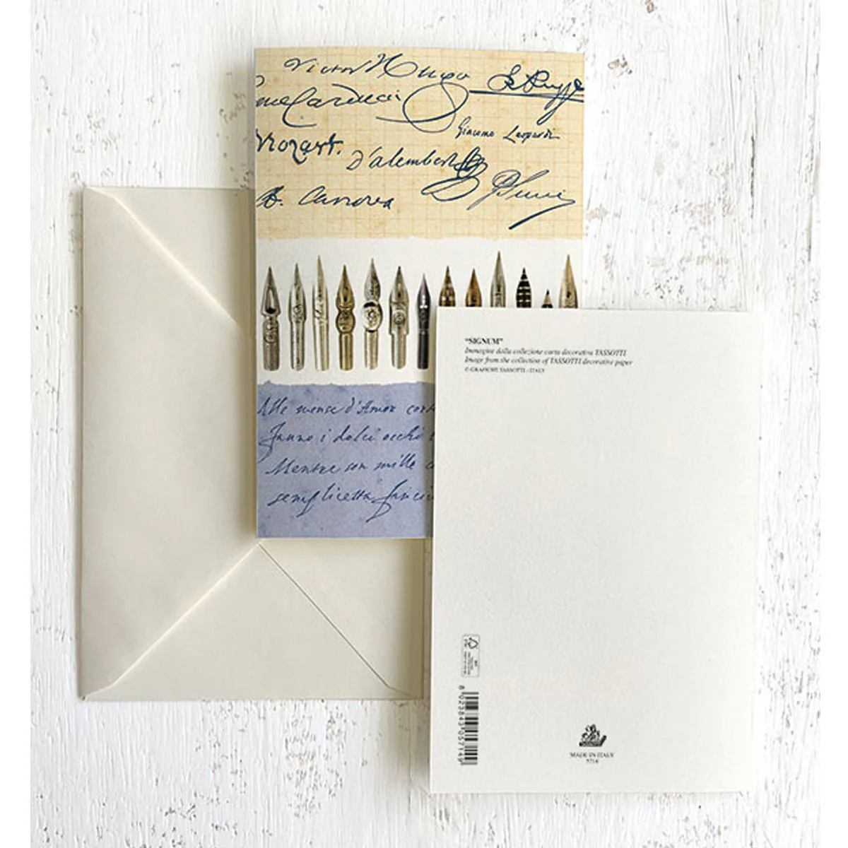 Calligraphy Italian Note Cards Boxed Sets 4x6" - by Tassotti Italy 8/8 - Image 2