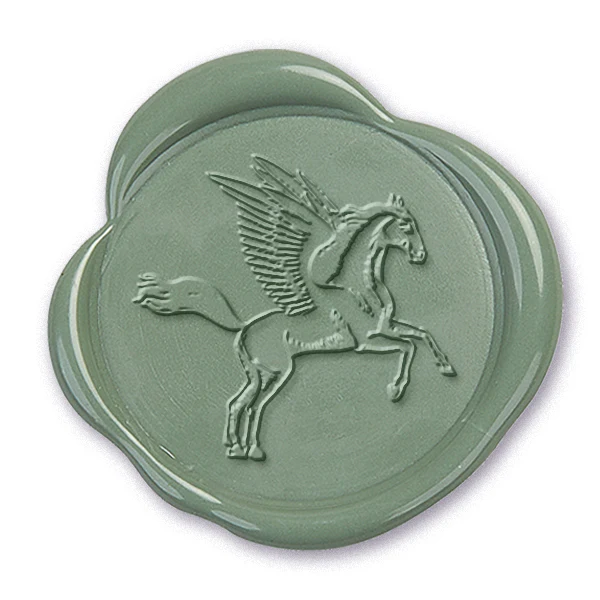 Pegasus Wax Seal Stamp #4033- USA Handcrafted - Image 2