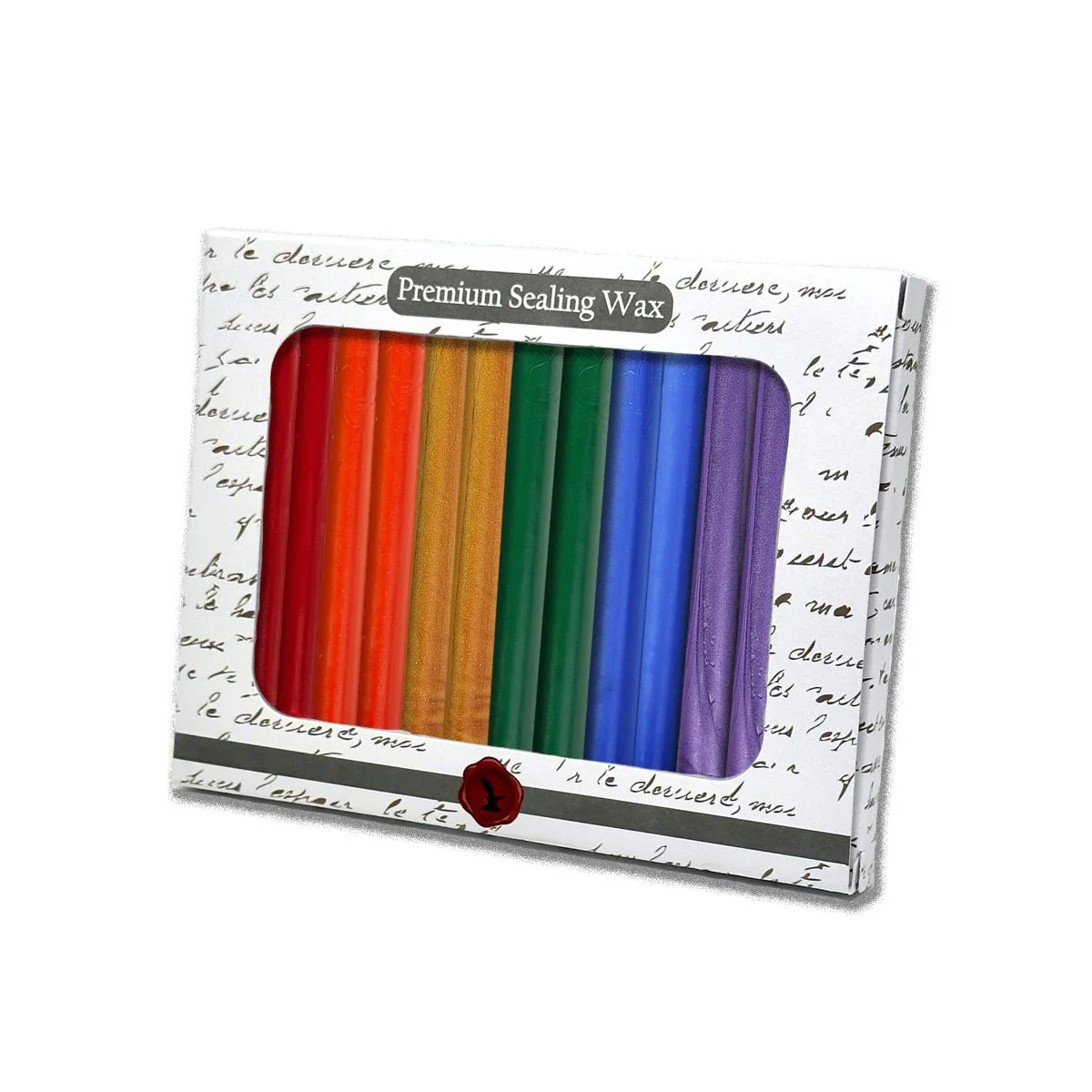Rainbow Premium Glue Gun Sealing Wax Assortment -12Pcs. Saver Pack