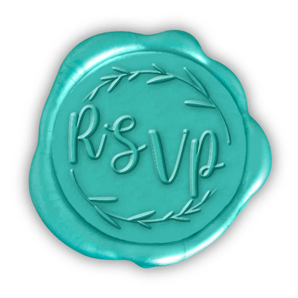 RSVP Wax Seal Stamp #7887-USA Handcrafted - Image 2