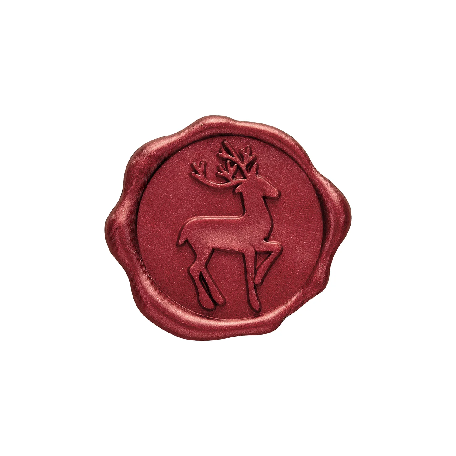 Reindeer Adhesive Wax Seal 25PK Quick-Ship Stickers - Image 4