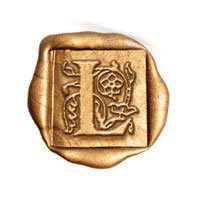 Square 3/4" Brass Initial Dies - no handle - Image 16