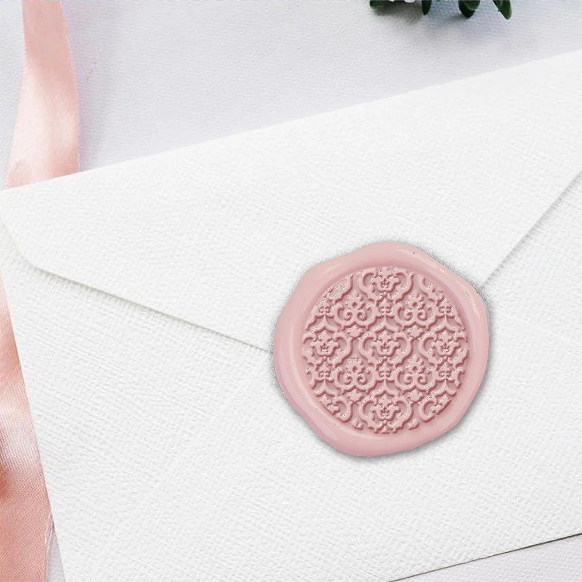 Brocade Hand Pressed Adhesive Wax Seals #7503