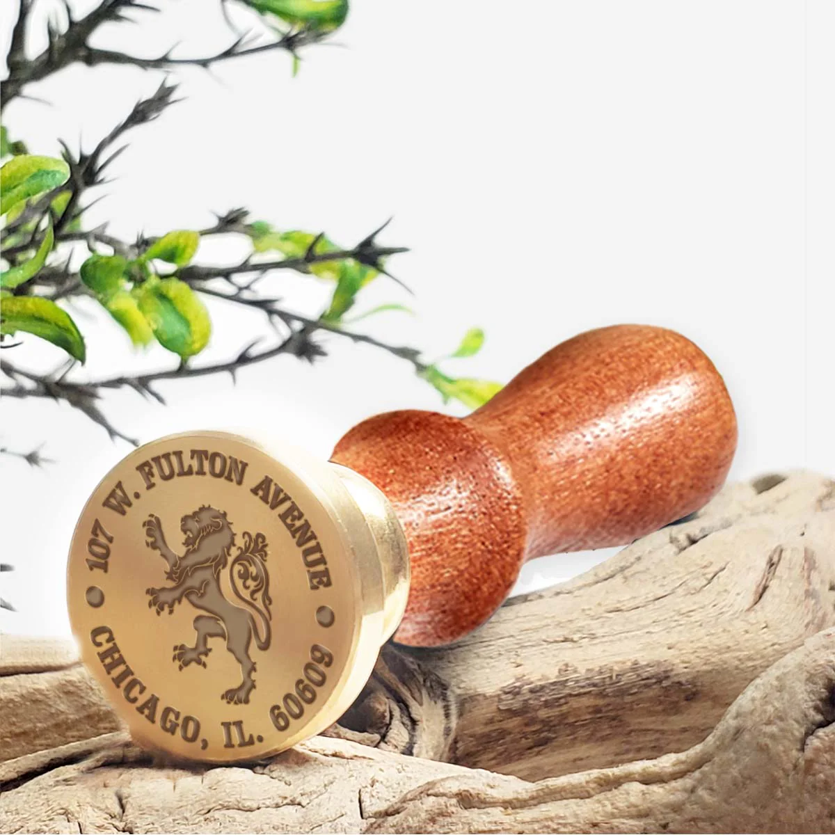 Your Address Custom Wax Seal Stamp-Rosewood Wood Handle(10 design choices) - Image 9